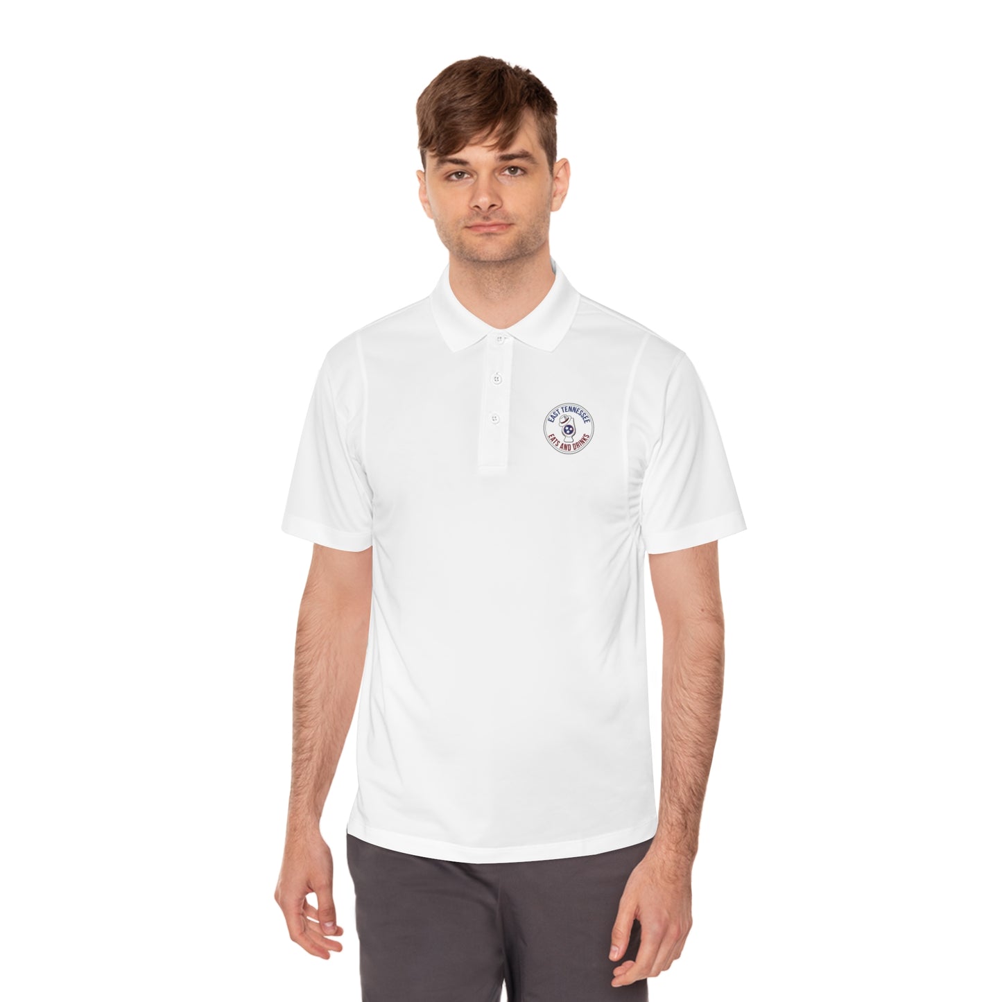East Tennessee Eats and Drinks Men's Sport Polo Shirt