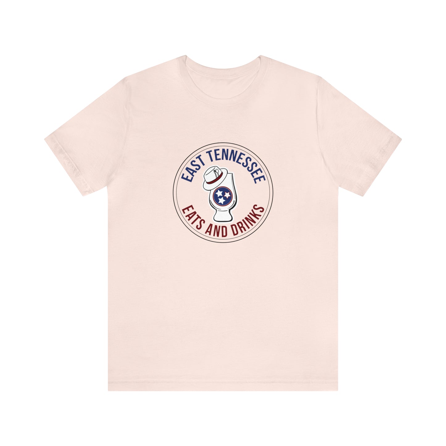 East Tennessee Easts and Drinks Logo Short Sleeve Tee