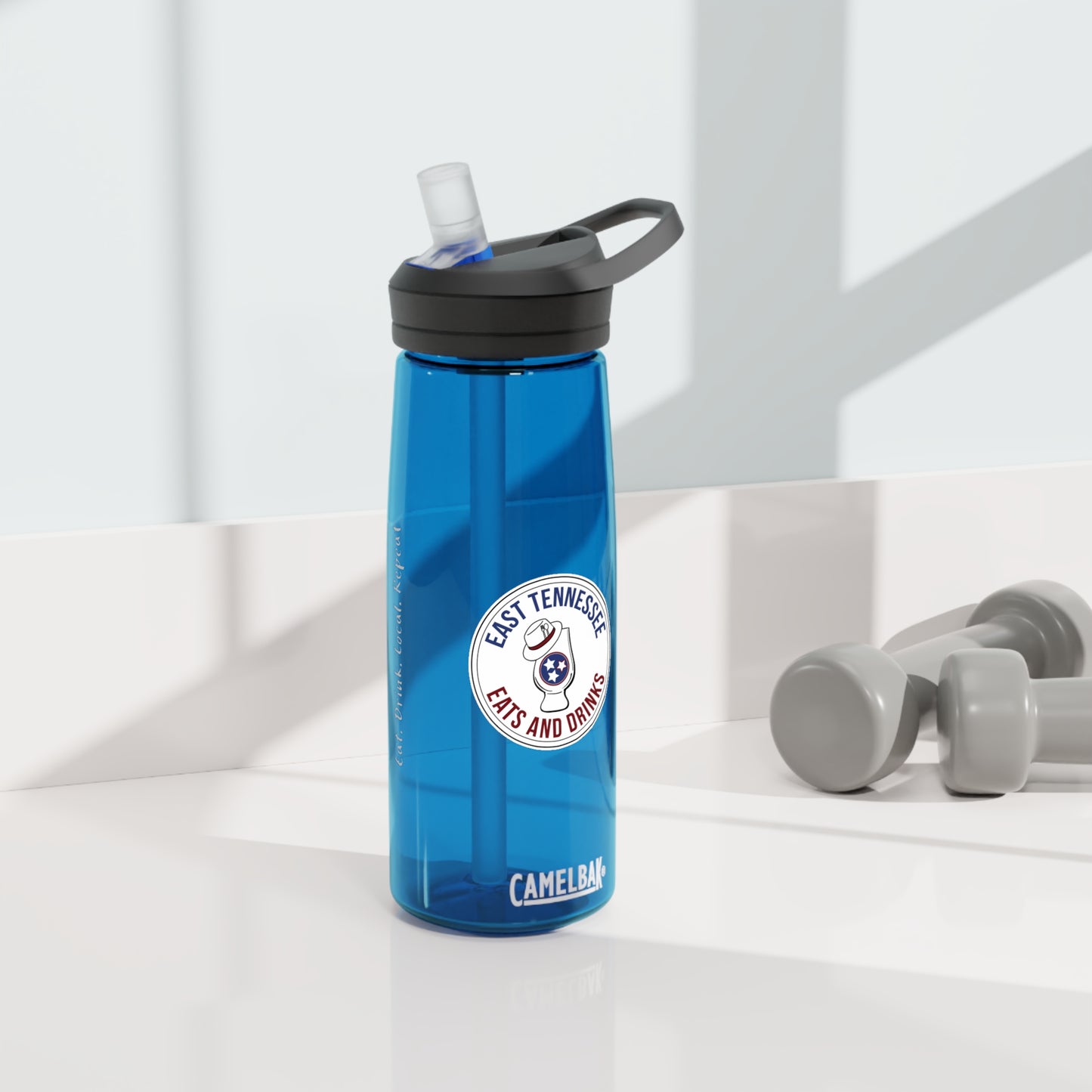 East Tennessee Eats and Drinks CamelBak Eddy®  Logo Water Bottle, 20oz / 25oz
