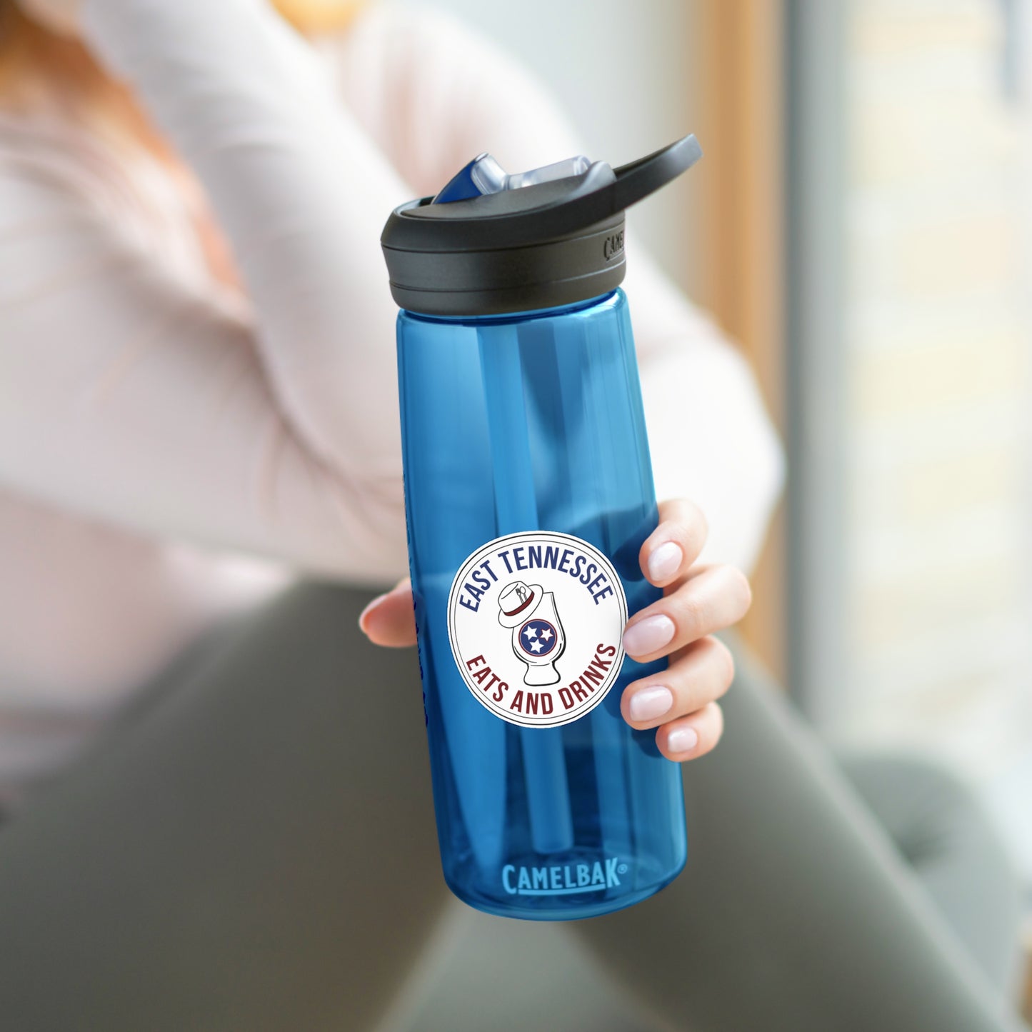 East Tennessee Eats and Drinks CamelBak Eddy®  Logo Water Bottle, 20oz / 25oz