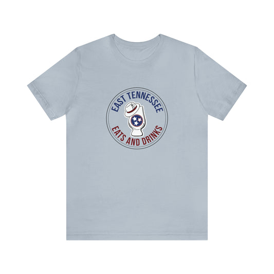 East Tennessee Easts and Drinks Logo Short Sleeve Tee