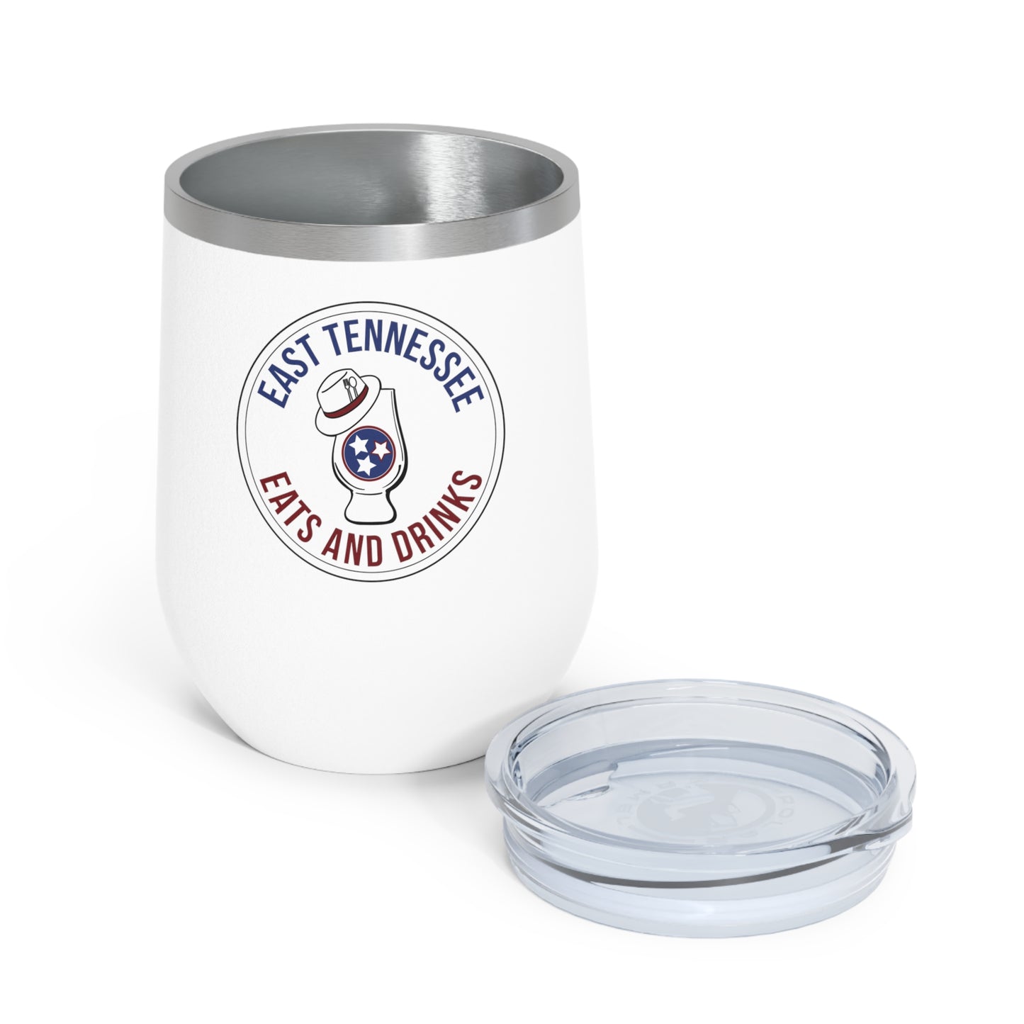 East Tennessee Eats and Drinks 12oz Insulated Wine Tumbler
