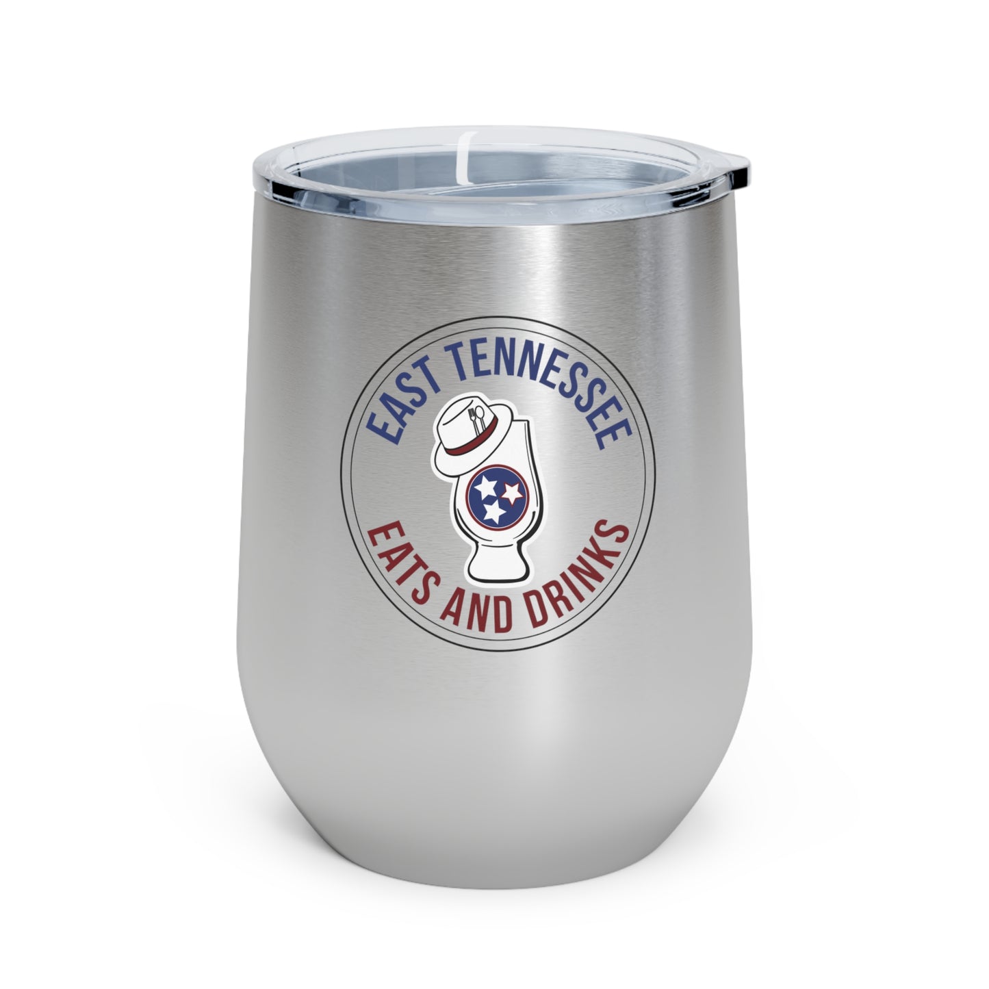 East Tennessee Eats and Drinks 12oz Insulated Wine Tumbler