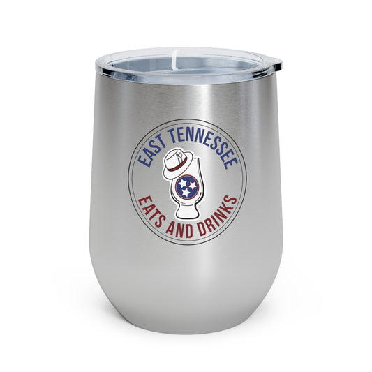 East Tennessee Eats and Drinks 12oz Insulated Wine Tumbler