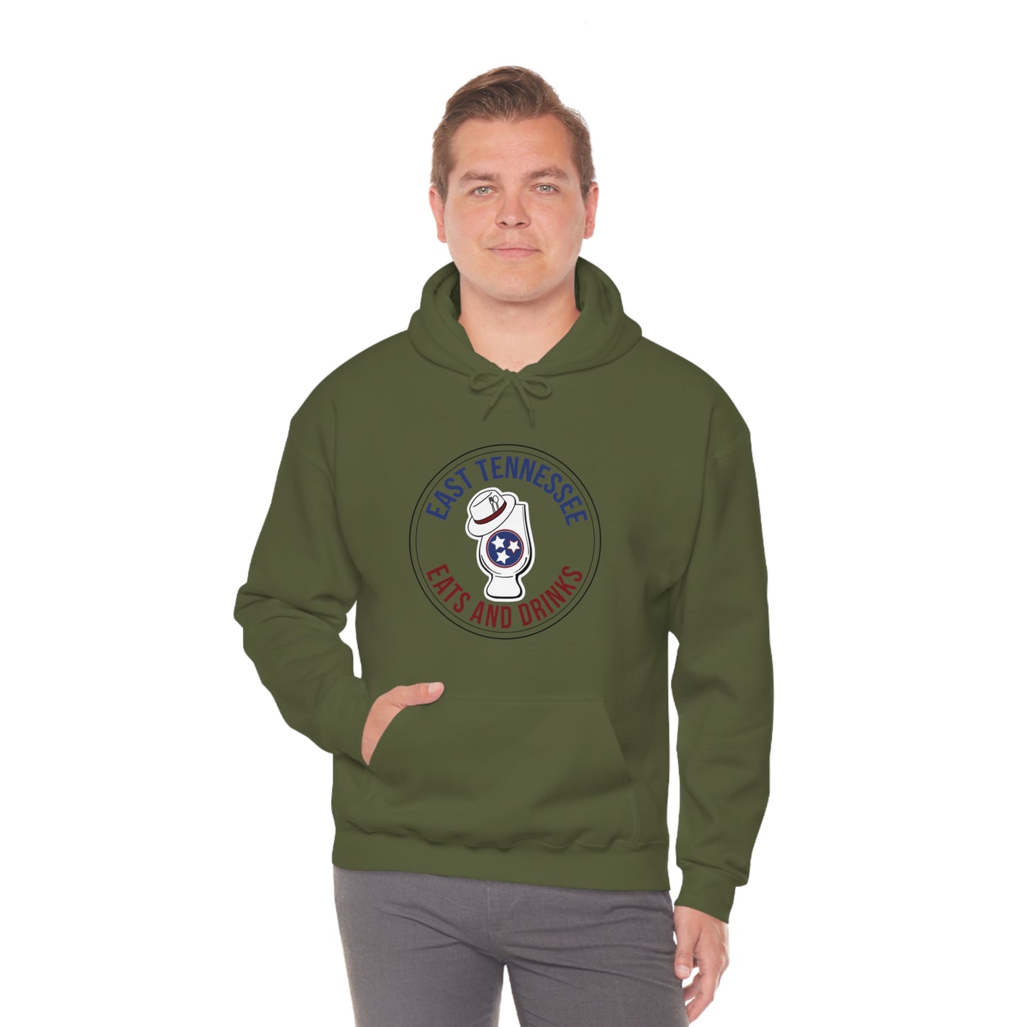 East Tennessee Eats and Drinks Unisex Heavy Blend™ Hooded Sweatshirt