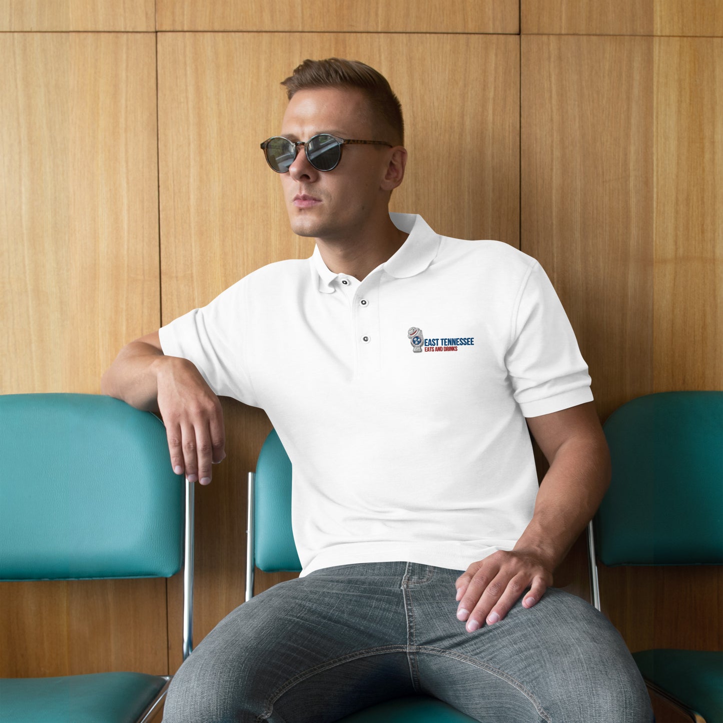 East Tennessee Eats and Drinks Men's Premium Polo