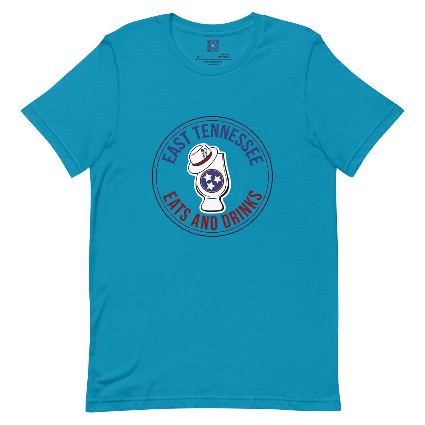 East Tennessee Eats and Drinks Unisex t-shirt