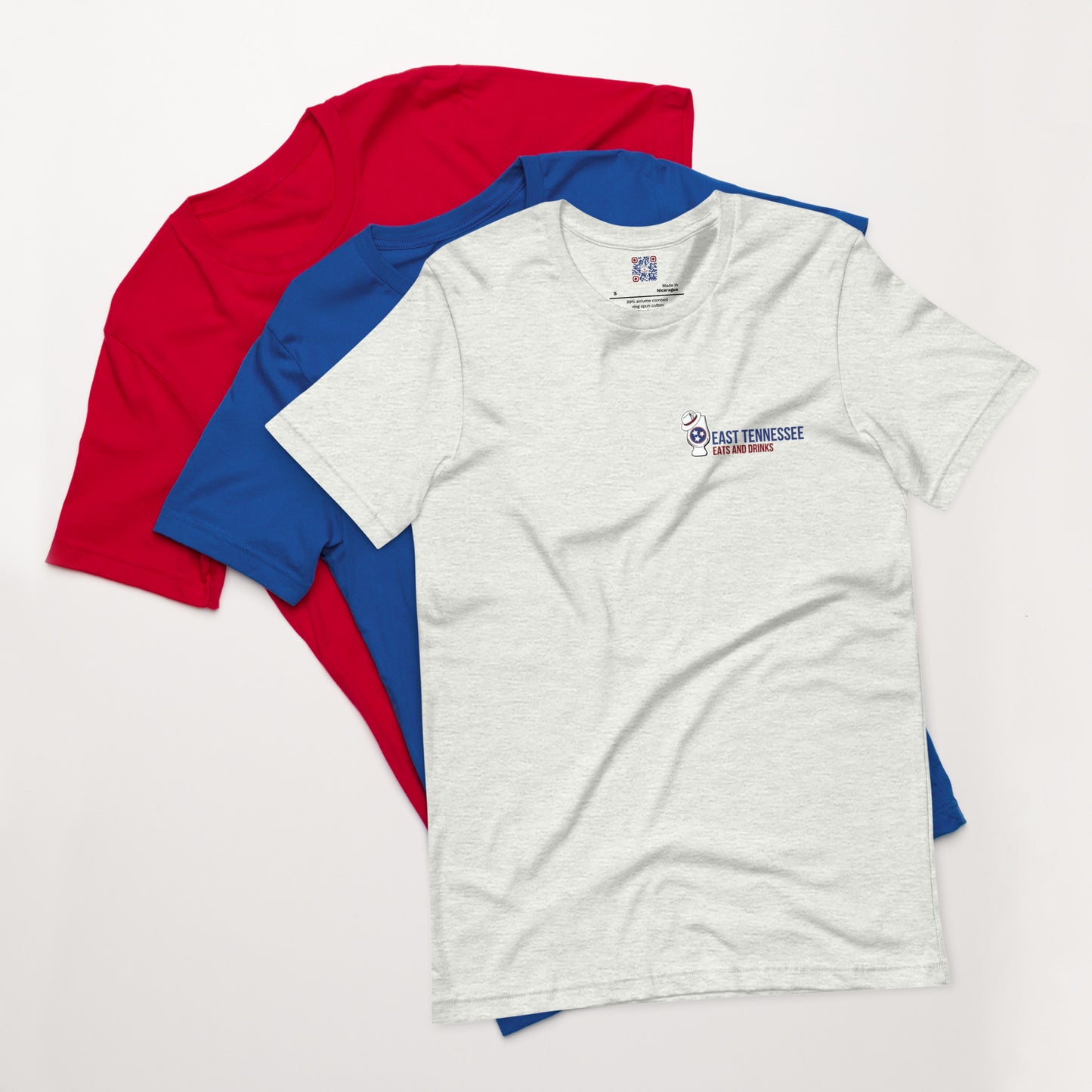 East Tennessee Eats and Drinks Unisex t-shirt