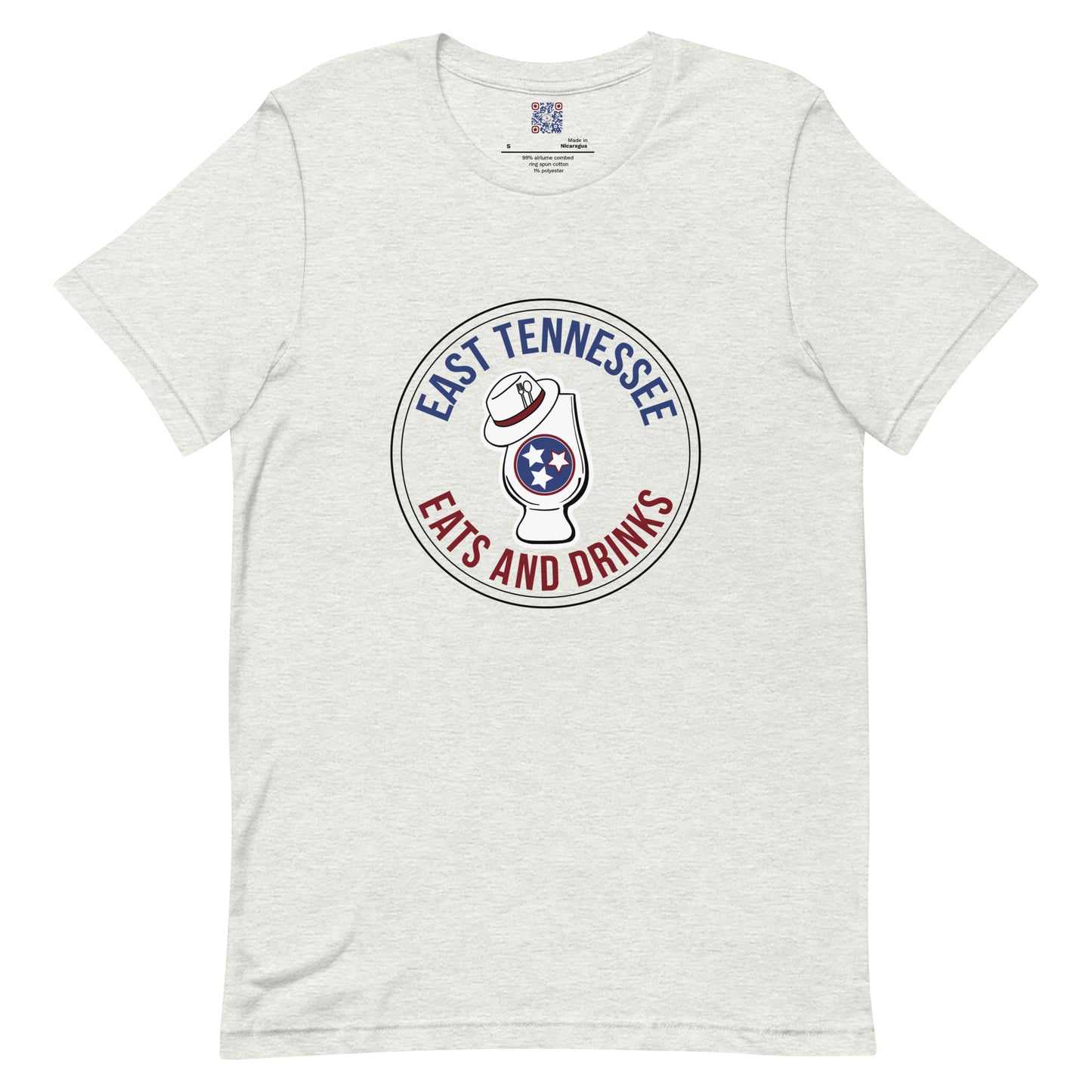 East Tennessee Eats and Drinks Unisex t-shirt