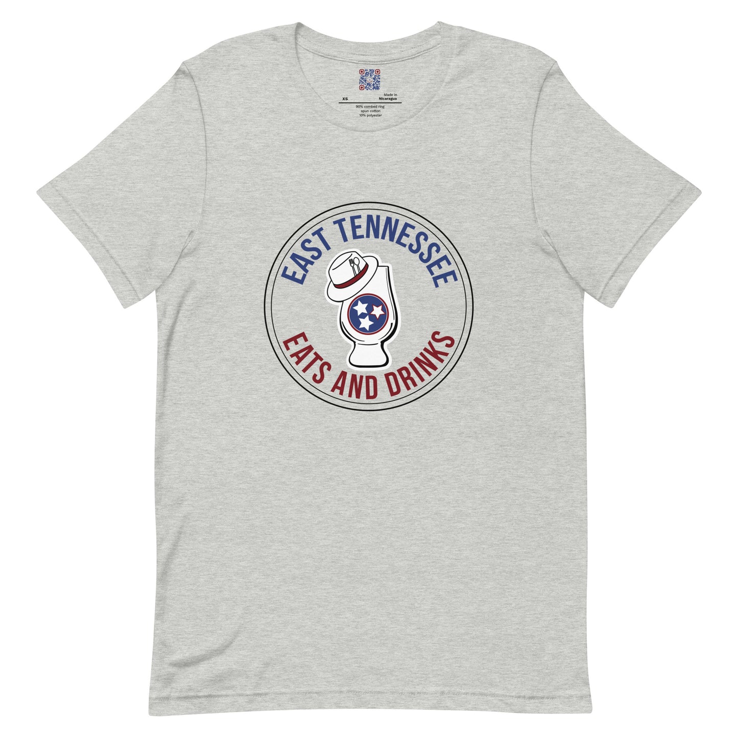East Tennessee Eats and Drinks Unisex t-shirt