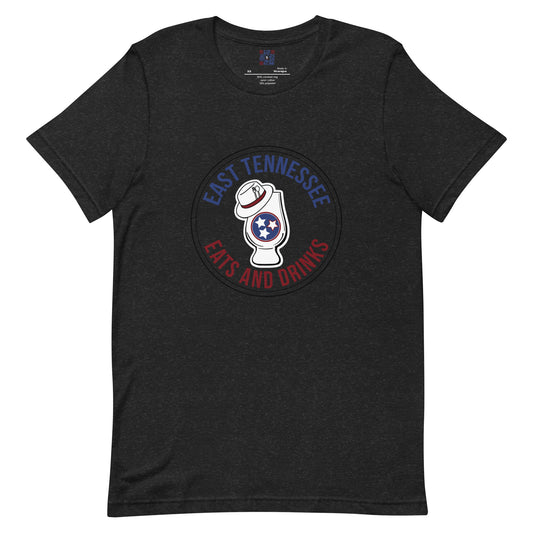 East Tennessee Eats and Drinks Unisex t-shirt