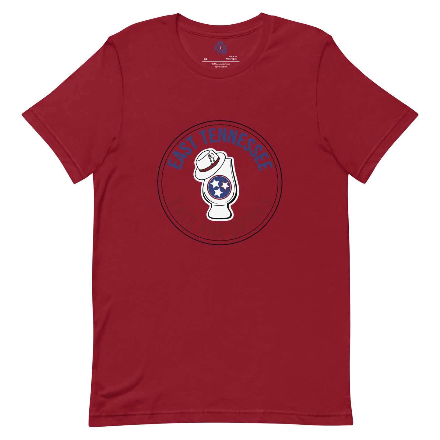 East Tennessee Eats and Drinks Unisex t-shirt