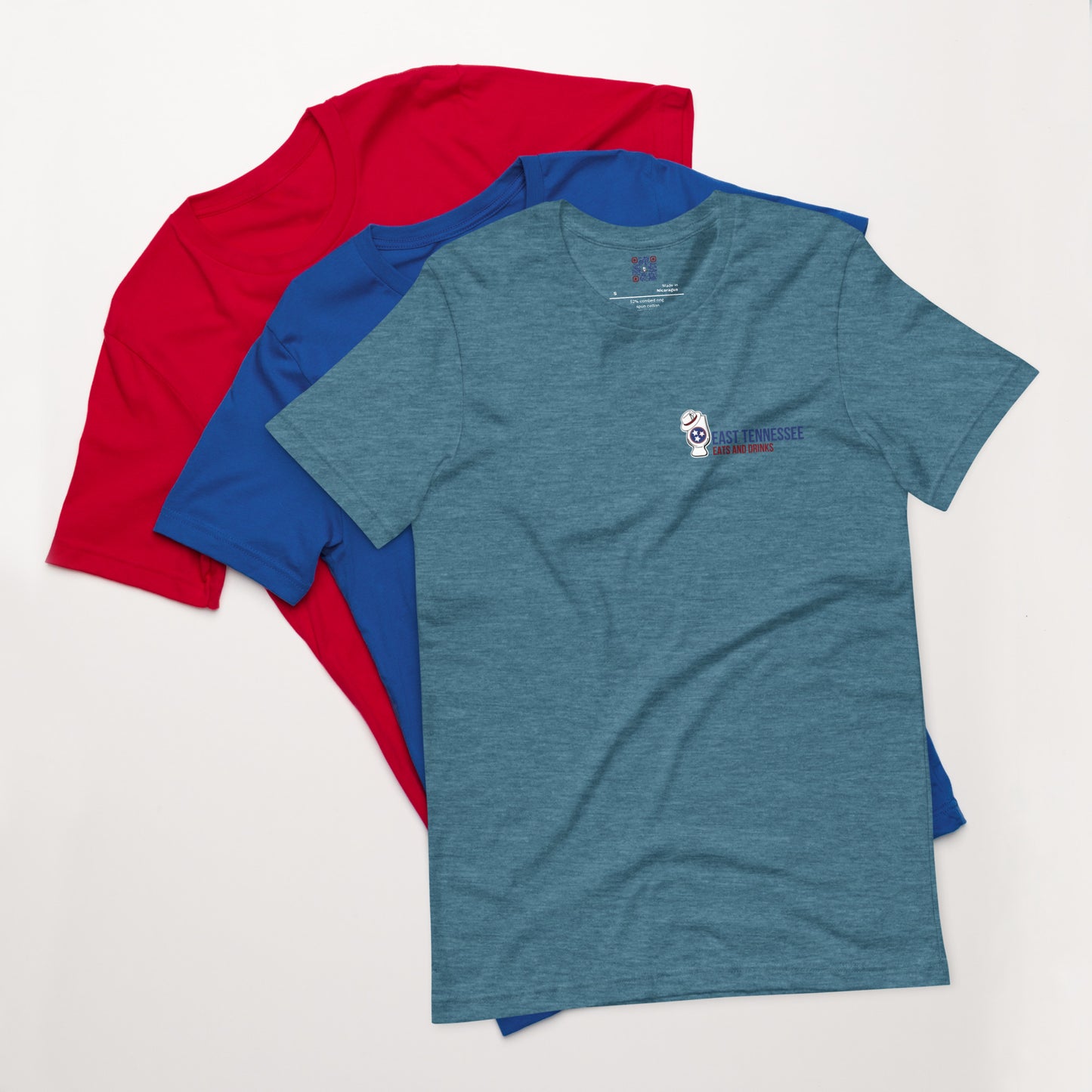East Tennessee Eats and Drinks Unisex t-shirt