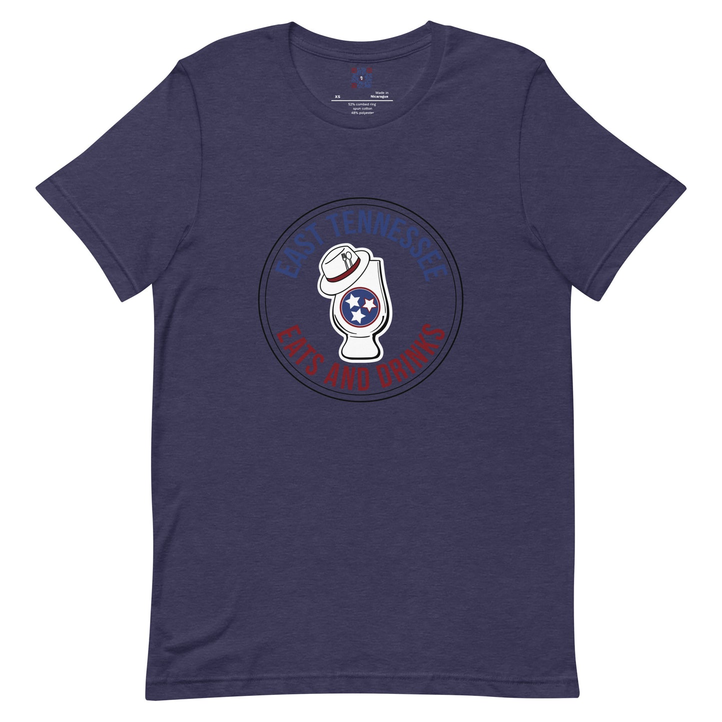 East Tennessee Eats and Drinks Unisex t-shirt