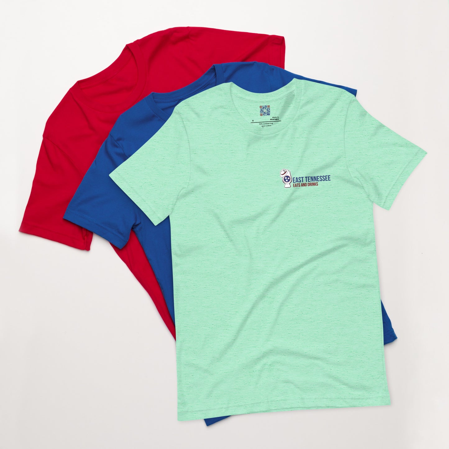 East Tennessee Eats and Drinks Unisex t-shirt