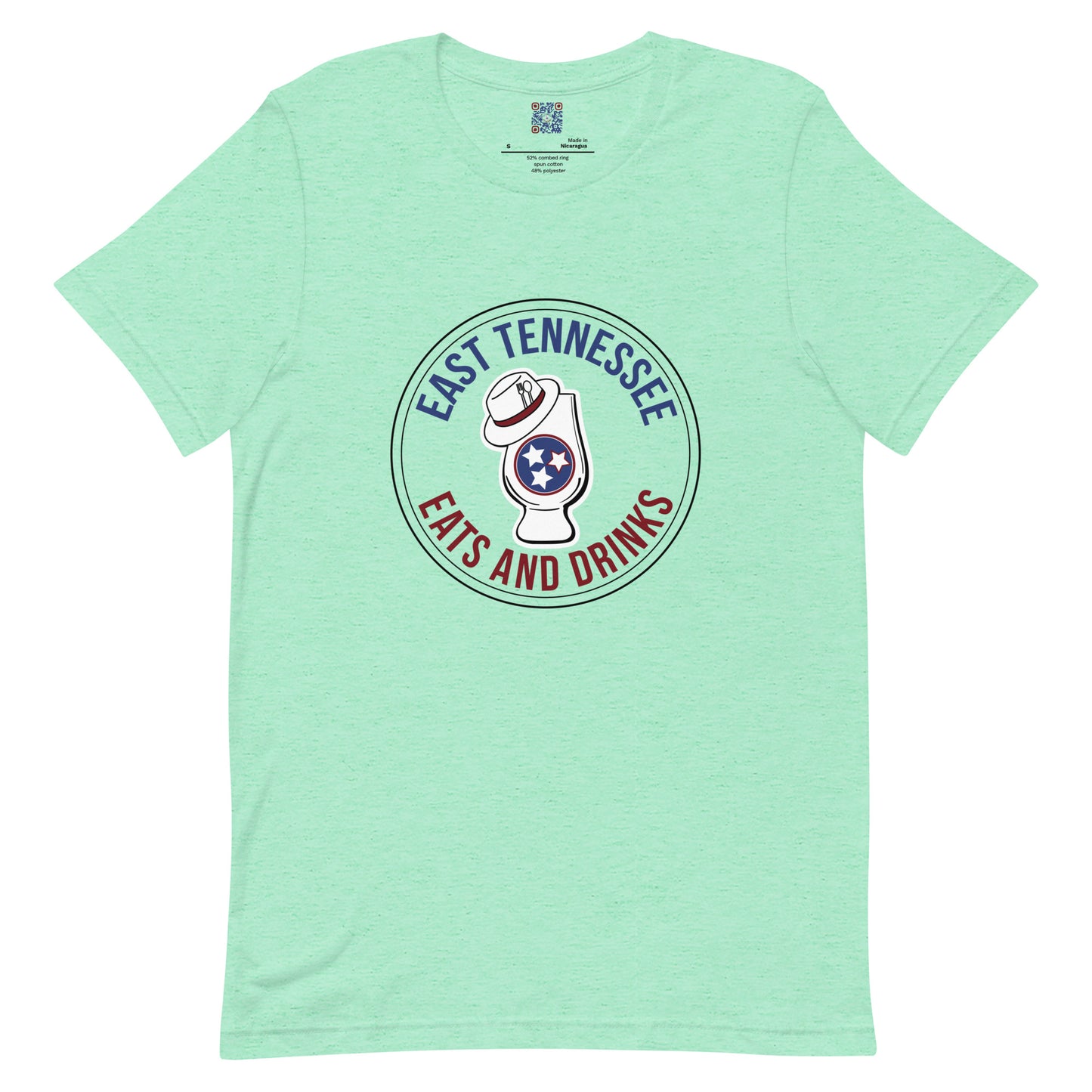 East Tennessee Eats and Drinks Unisex t-shirt