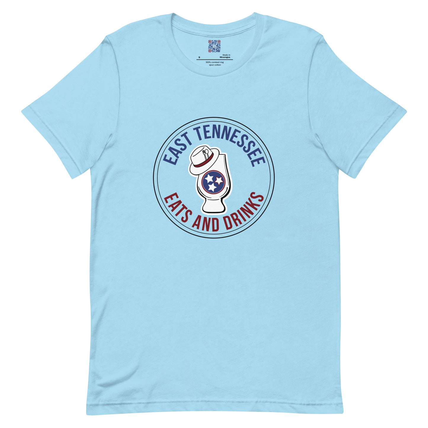 East Tennessee Eats and Drinks Unisex t-shirt