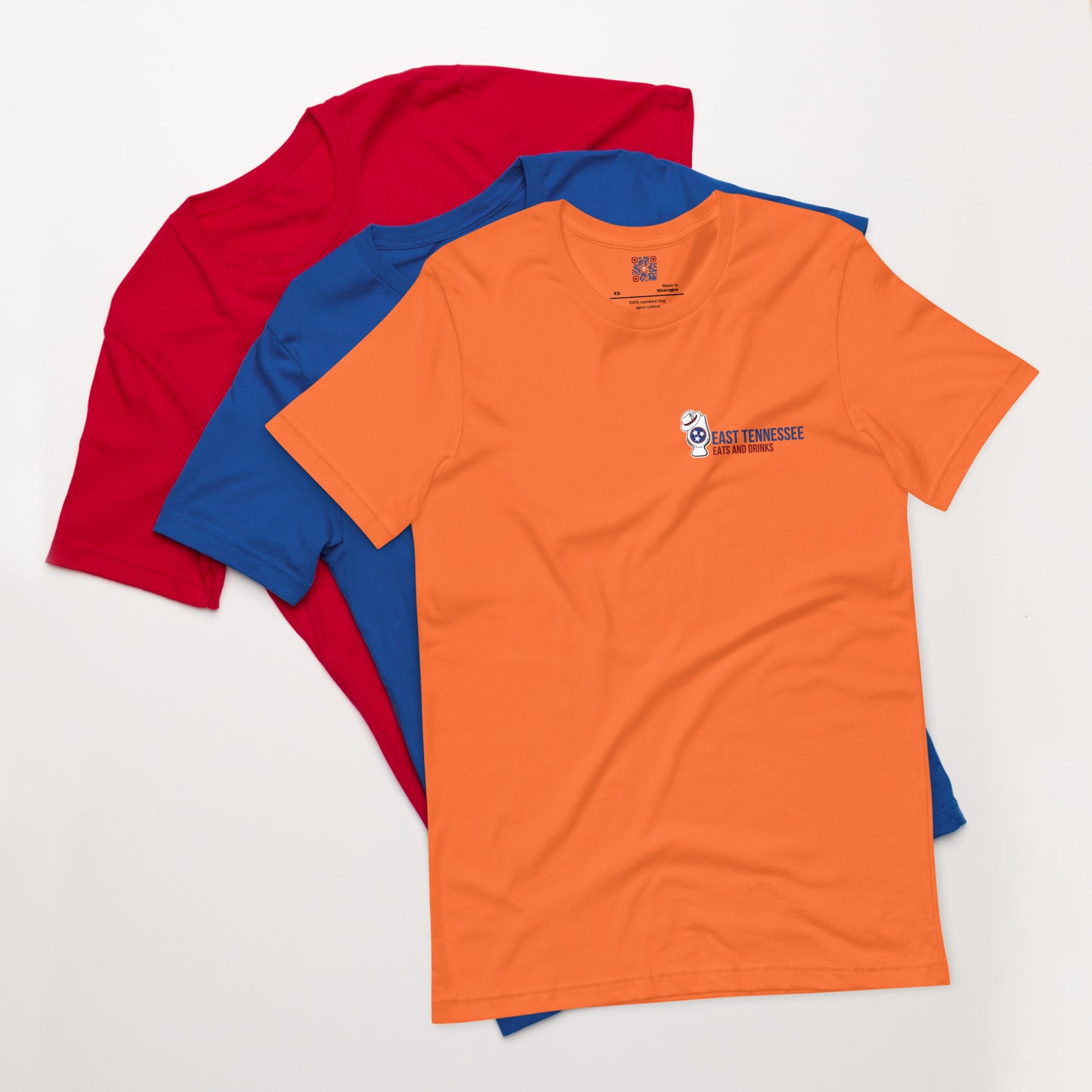 East Tennessee Eats and Drinks Unisex t-shirt