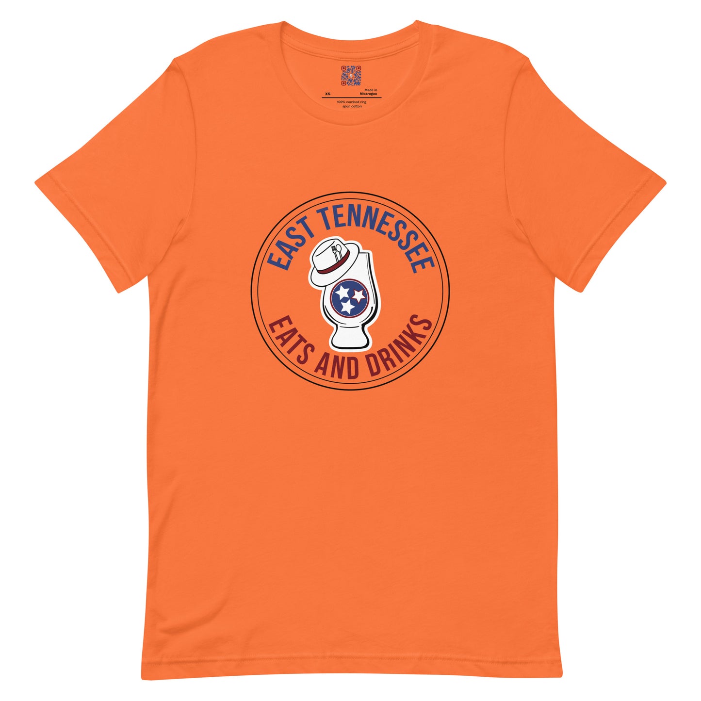 East Tennessee Eats and Drinks Unisex t-shirt