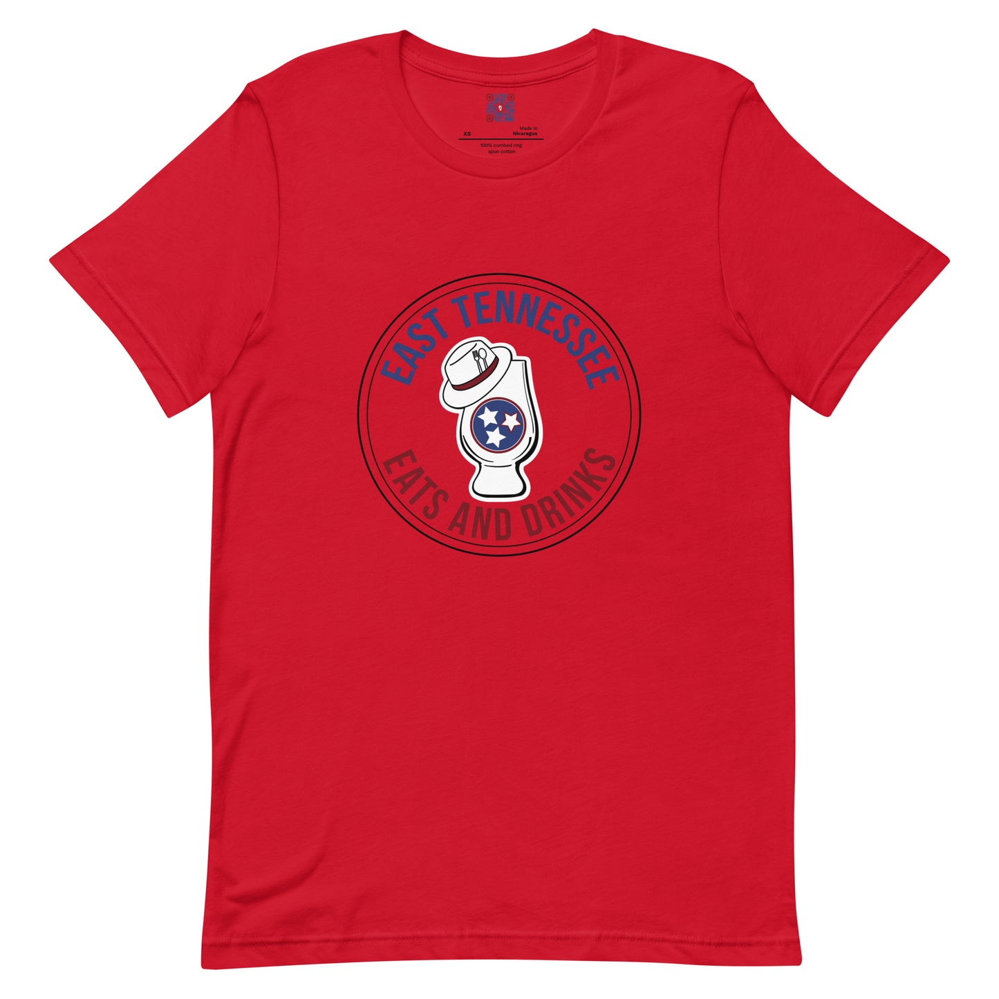 East Tennessee Eats and Drinks Unisex t-shirt