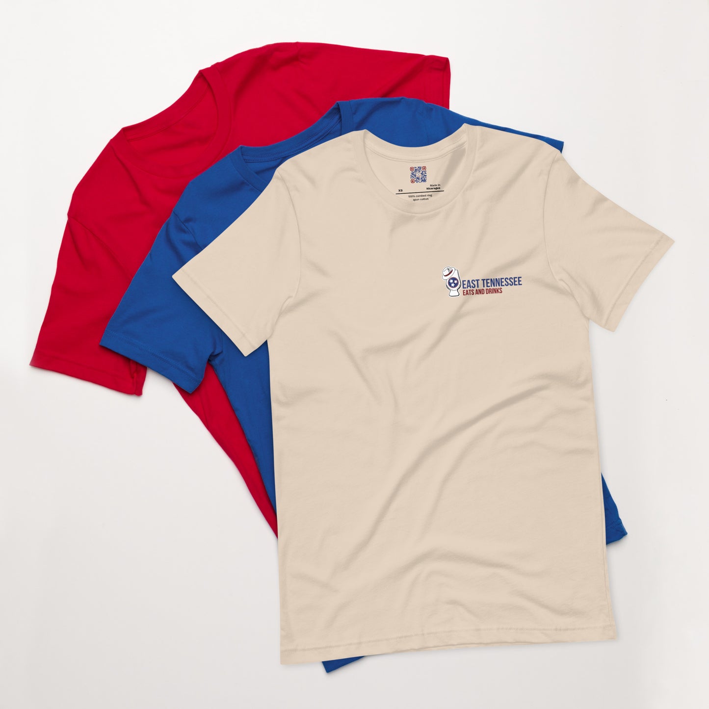 East Tennessee Eats and Drinks Unisex t-shirt