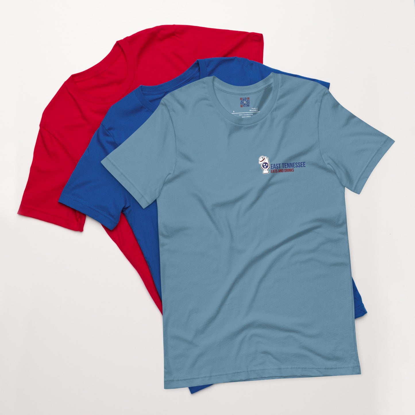 East Tennessee Eats and Drinks Unisex t-shirt