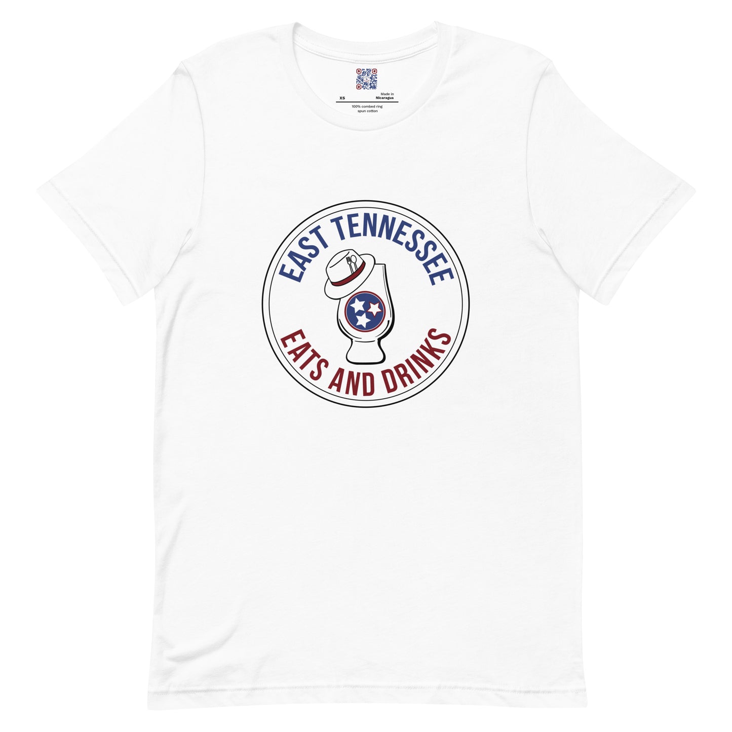 East Tennessee Eats and Drinks Unisex t-shirt