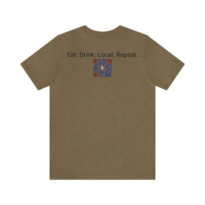 East Tennessee Easts and Drinks Logo Short Sleeve Tee