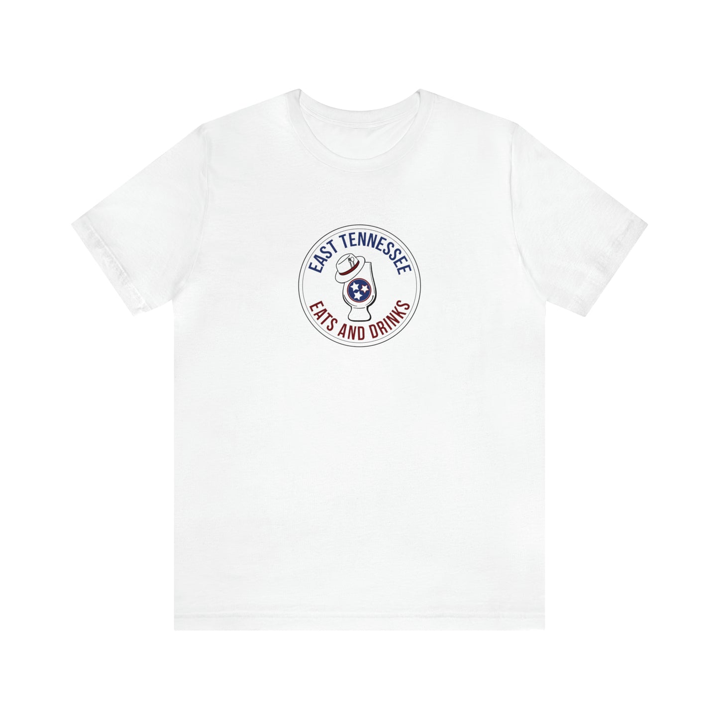 East Tennessee Easts and Drinks Logo Short Sleeve Tee