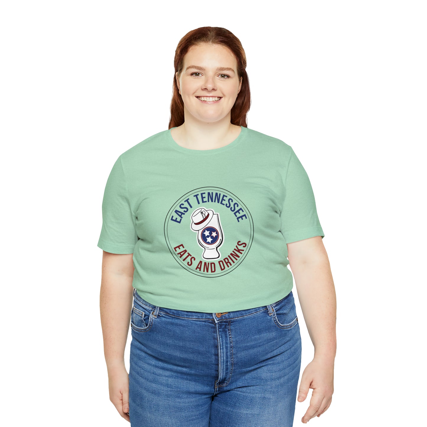 East Tennessee Easts and Drinks Logo Short Sleeve Tee