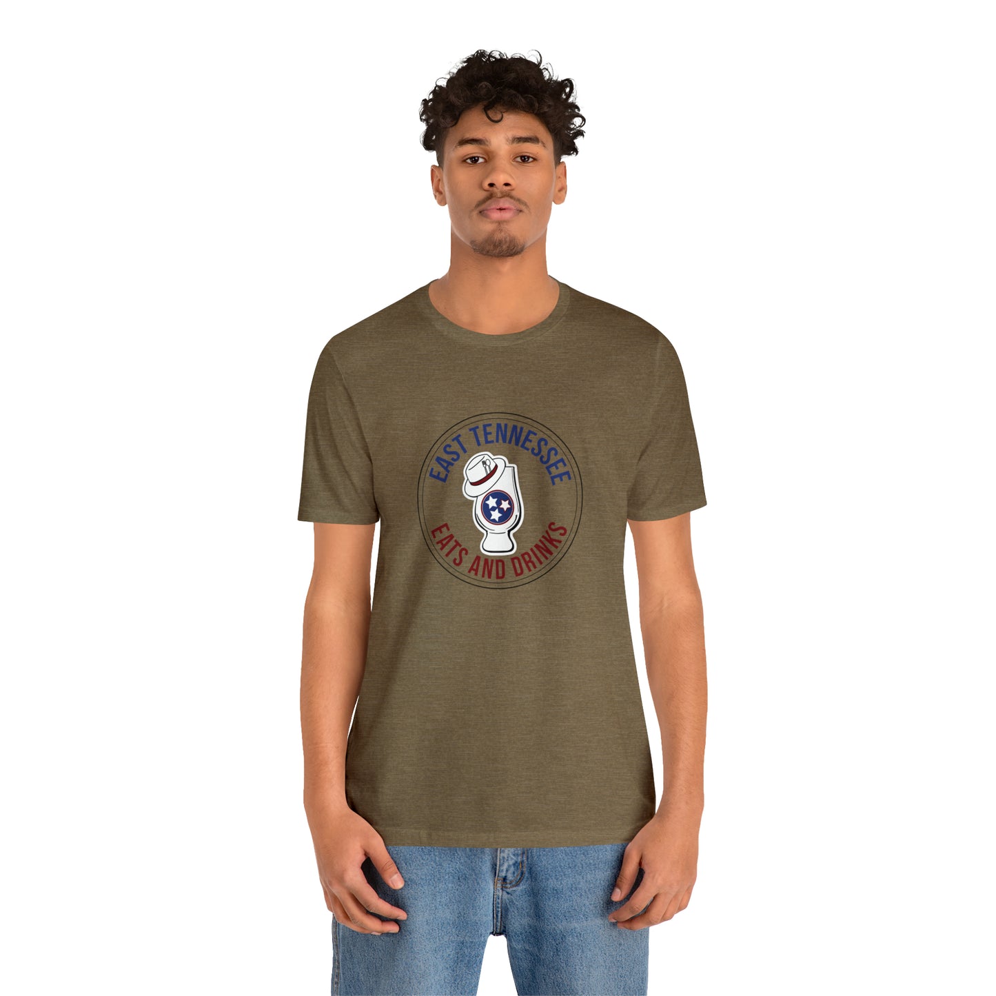 East Tennessee Easts and Drinks Logo Short Sleeve Tee