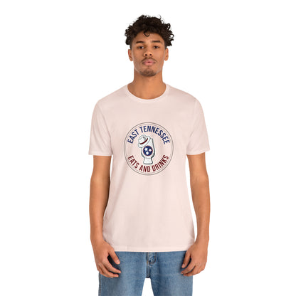 East Tennessee Easts and Drinks Logo Short Sleeve Tee