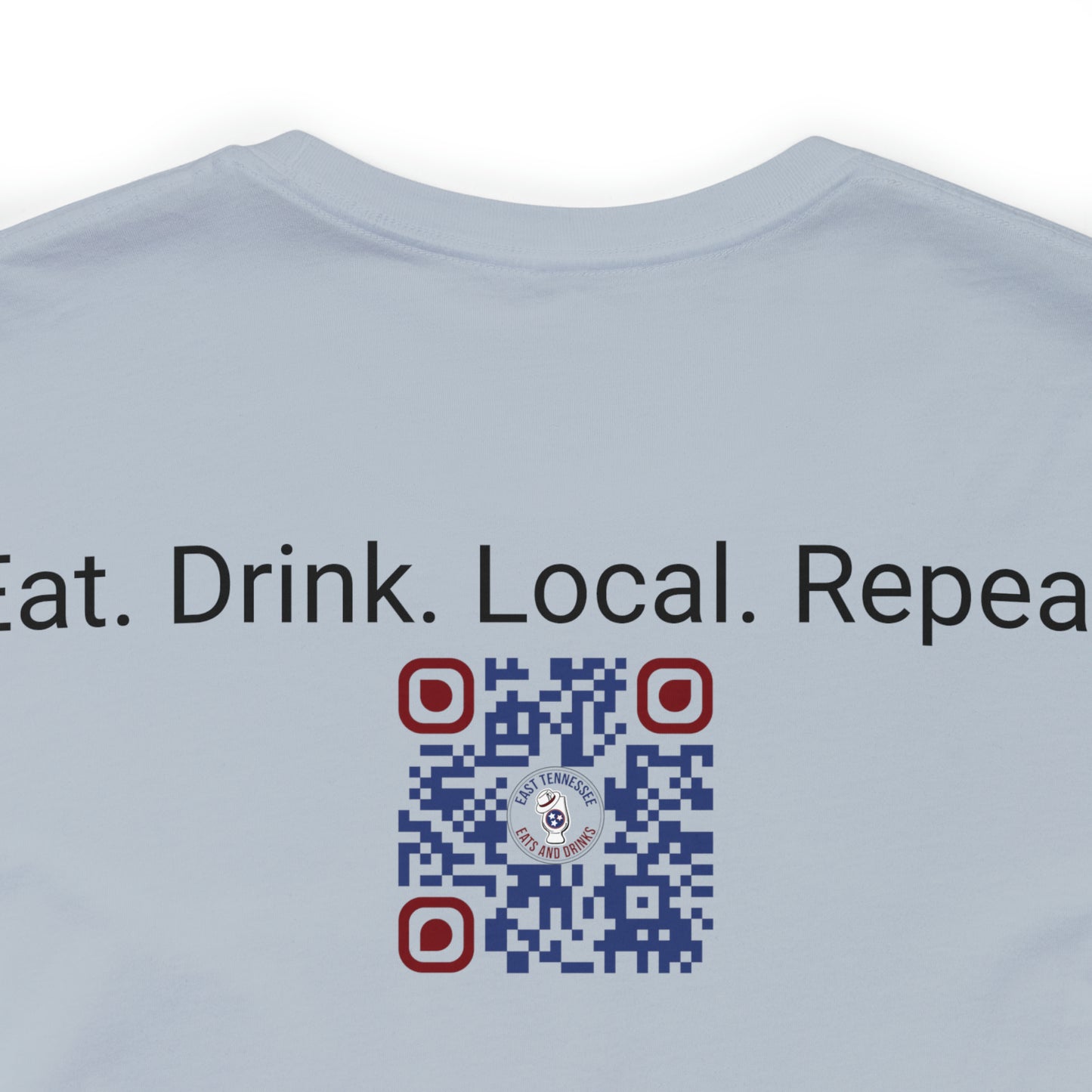 East Tennessee Easts and Drinks Logo Short Sleeve Tee