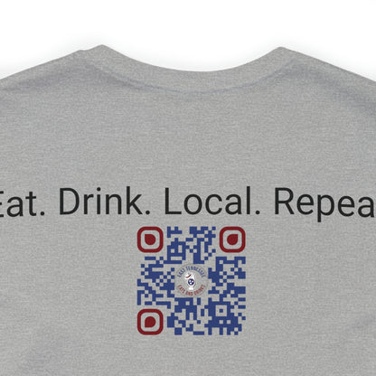 East Tennessee Easts and Drinks Logo Short Sleeve Tee