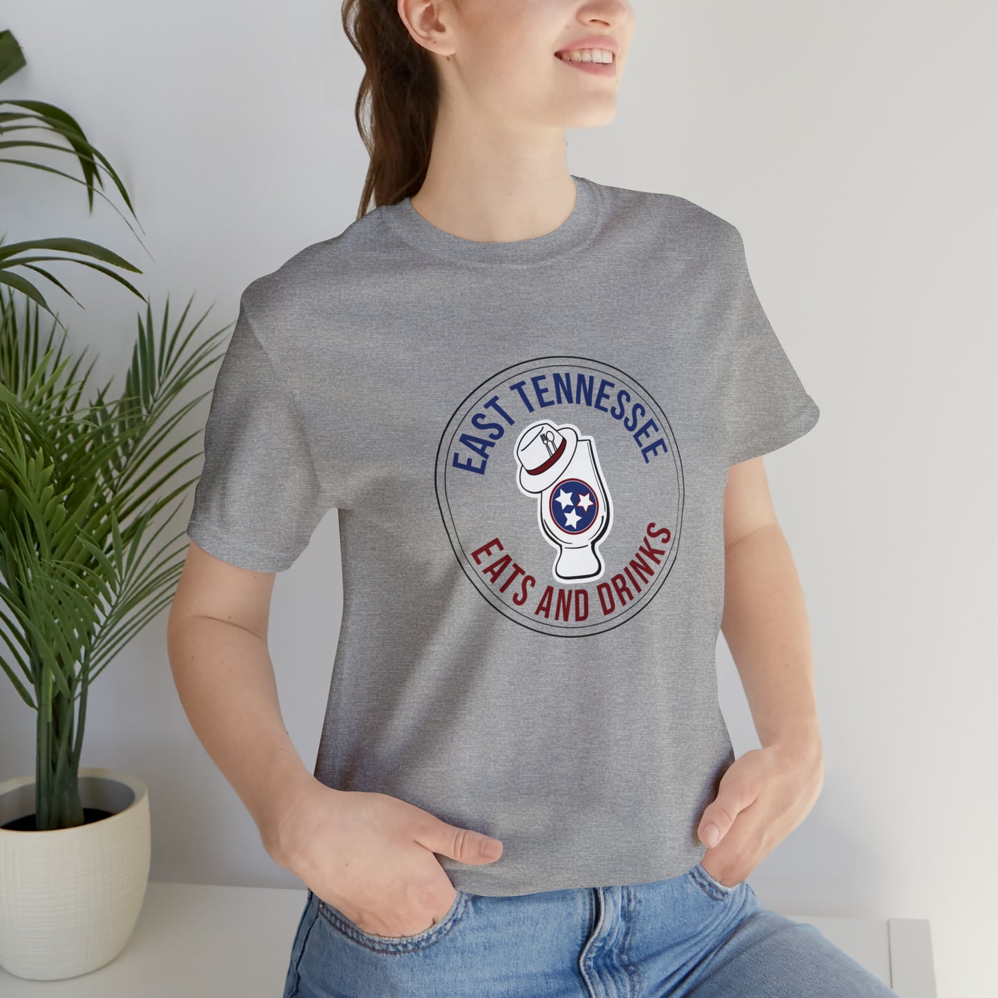 East Tennessee Easts and Drinks Logo Short Sleeve Tee