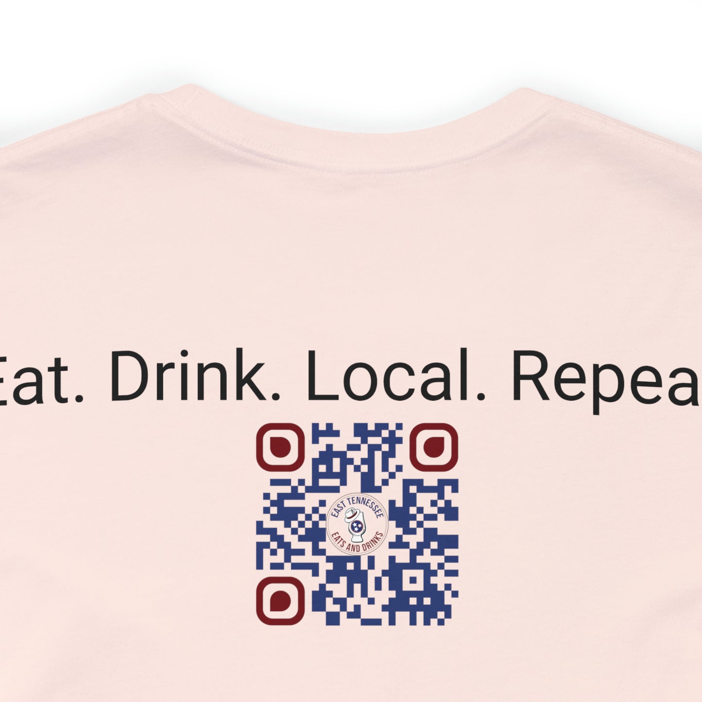 East Tennessee Easts and Drinks Logo Short Sleeve Tee