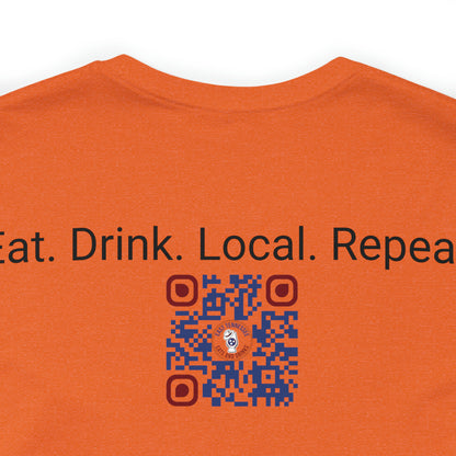 East Tennessee Easts and Drinks Logo Short Sleeve Tee