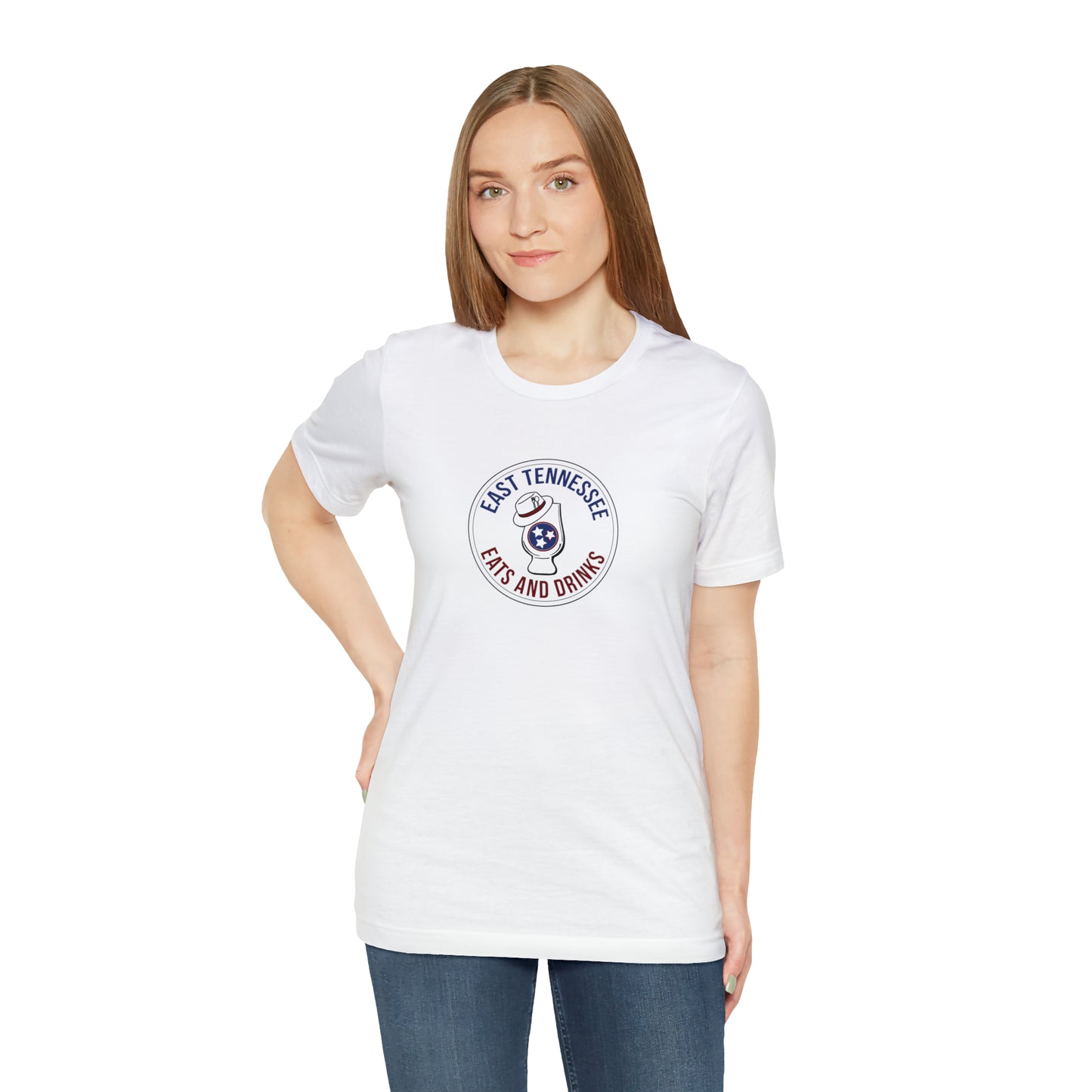 East Tennessee Easts and Drinks Logo Short Sleeve Tee