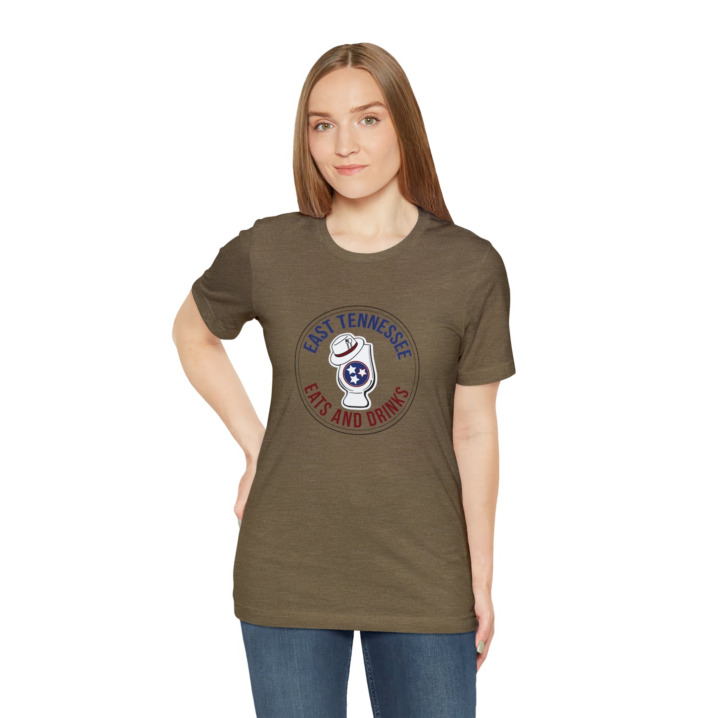 East Tennessee Easts and Drinks Logo Short Sleeve Tee