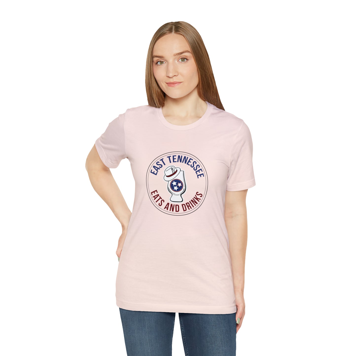 East Tennessee Easts and Drinks Logo Short Sleeve Tee