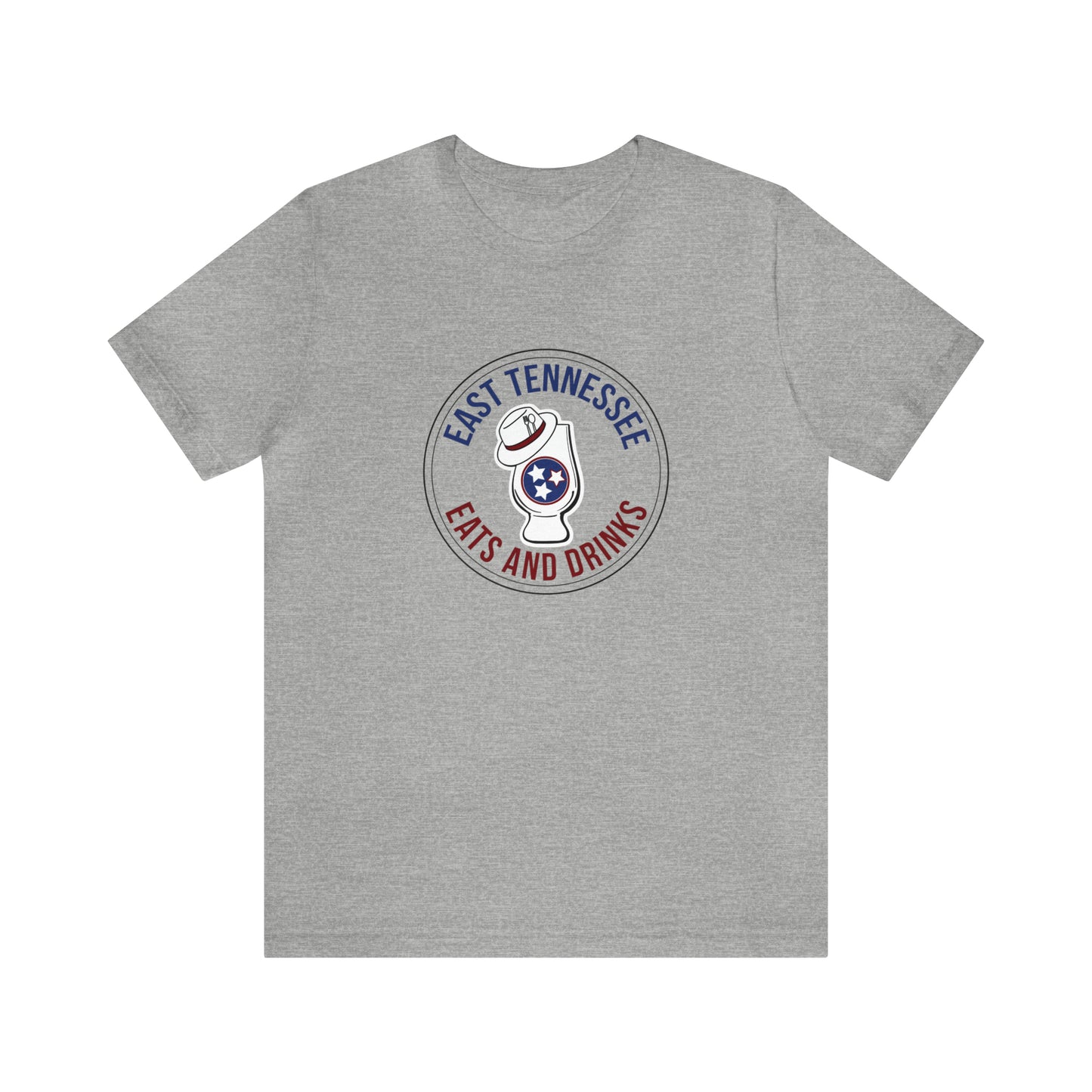 East Tennessee Easts and Drinks Logo Short Sleeve Tee