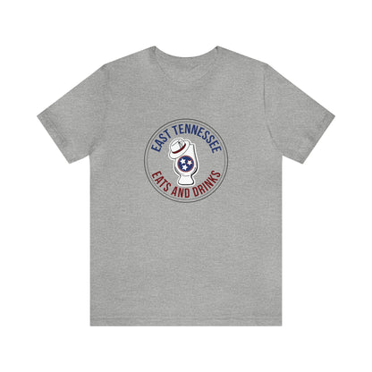 East Tennessee Easts and Drinks Logo Short Sleeve Tee