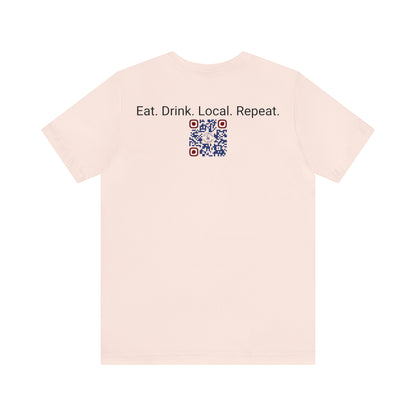 East Tennessee Easts and Drinks Logo Short Sleeve Tee