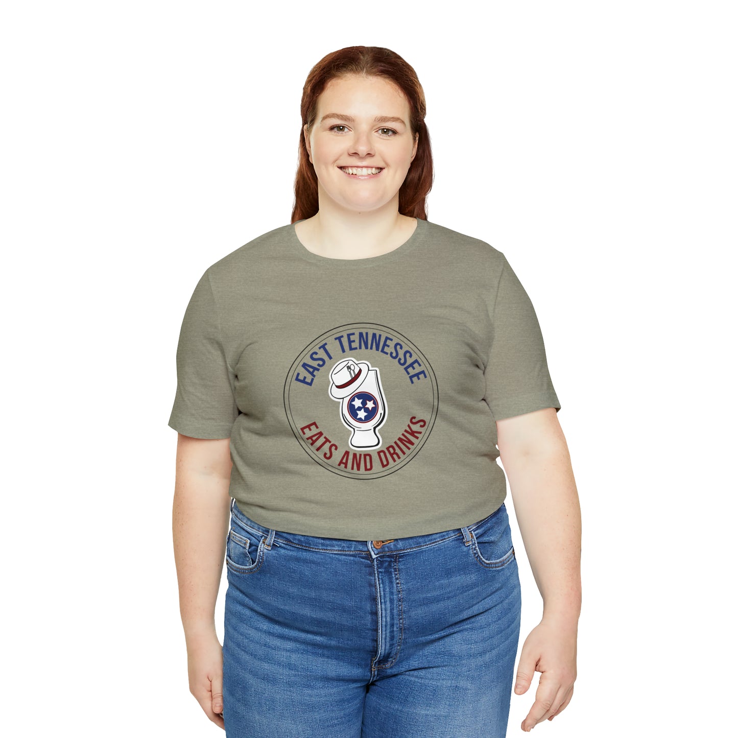 East Tennessee Easts and Drinks Logo Short Sleeve Tee