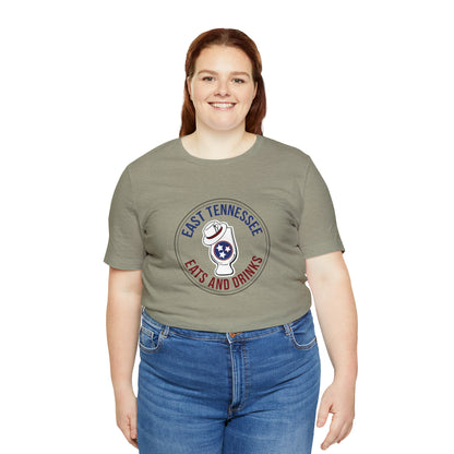 East Tennessee Easts and Drinks Logo Short Sleeve Tee