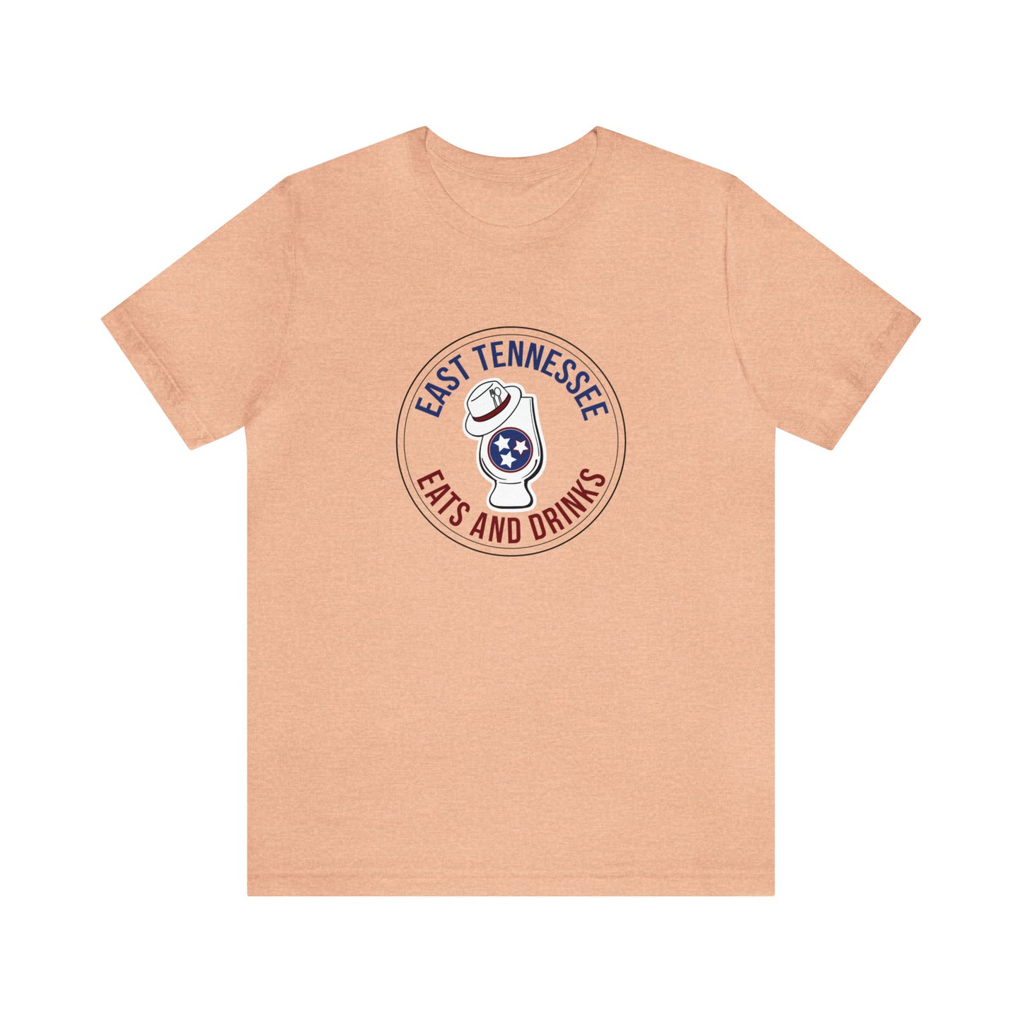 East Tennessee Easts and Drinks Logo Short Sleeve Tee