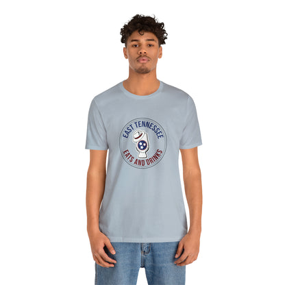 East Tennessee Easts and Drinks Logo Short Sleeve Tee