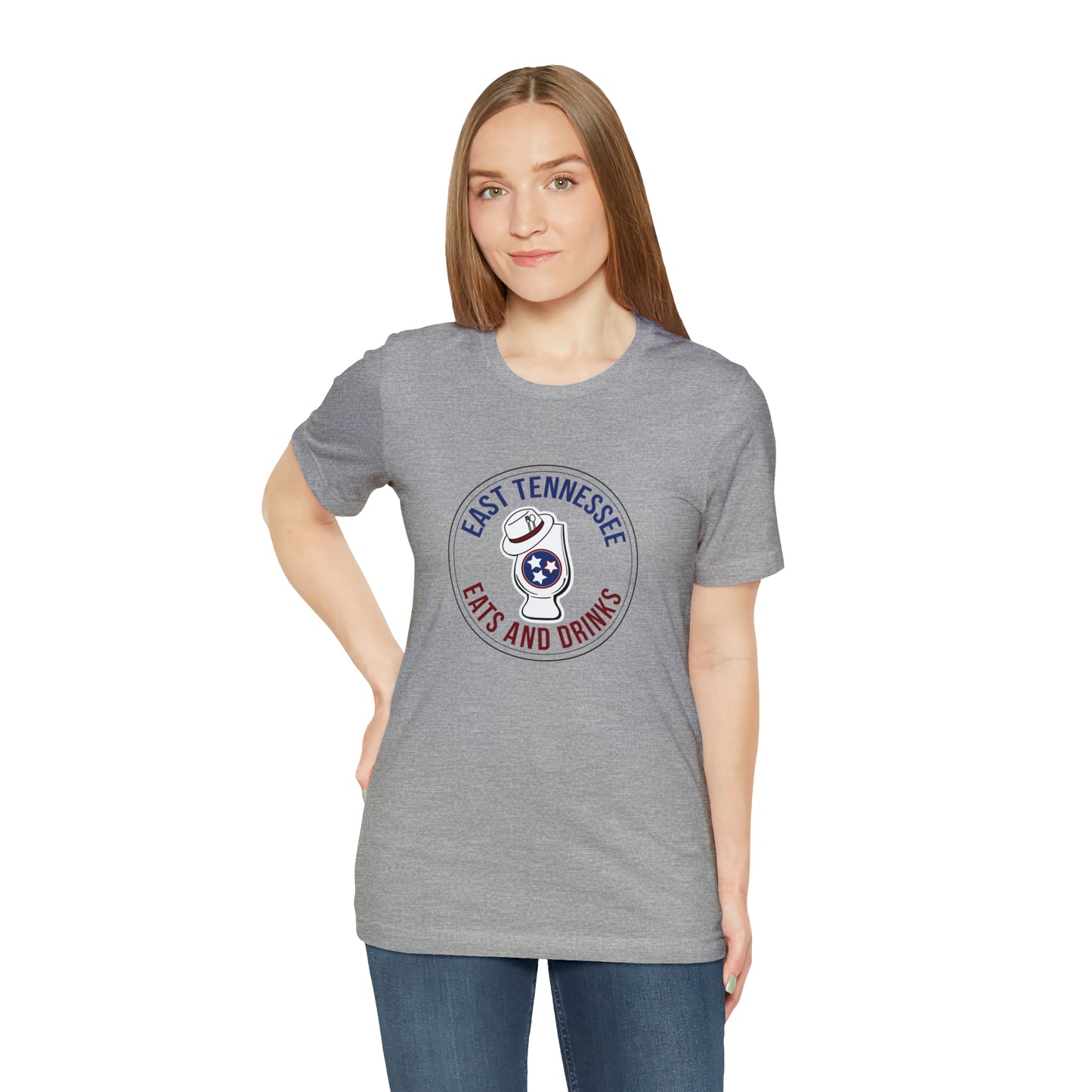 East Tennessee Easts and Drinks Logo Short Sleeve Tee