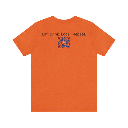 East Tennessee Easts and Drinks Logo Short Sleeve Tee
