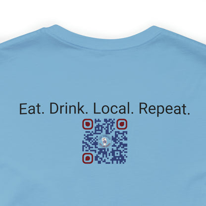 East Tennessee Easts and Drinks Logo Short Sleeve Tee